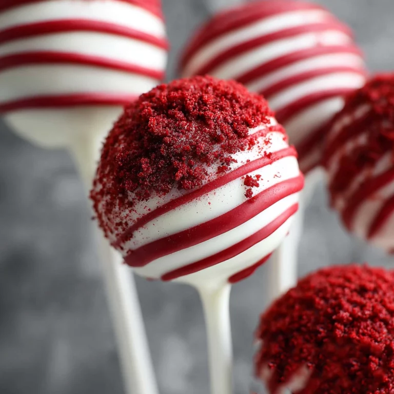 red velvet cake pops