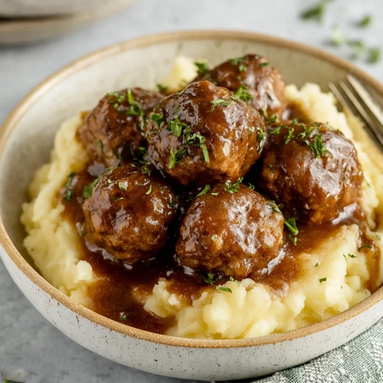 Salisbury Steak Meatballs