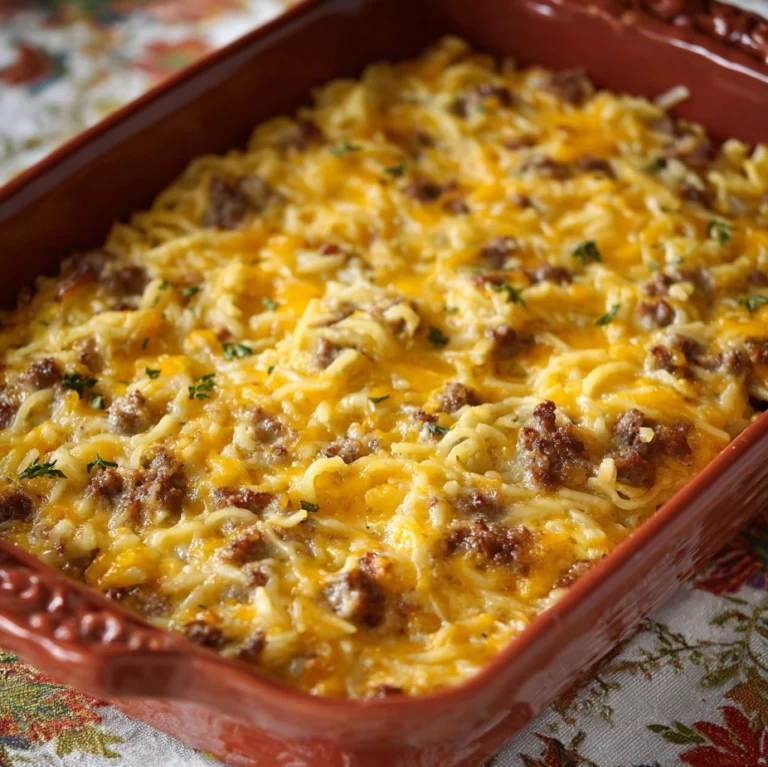 sausage hash brown casserole