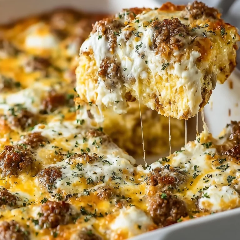 Savory Breakfast Sausage Casserole