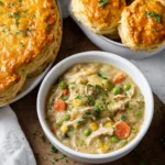 slow cooker chicken pot pie