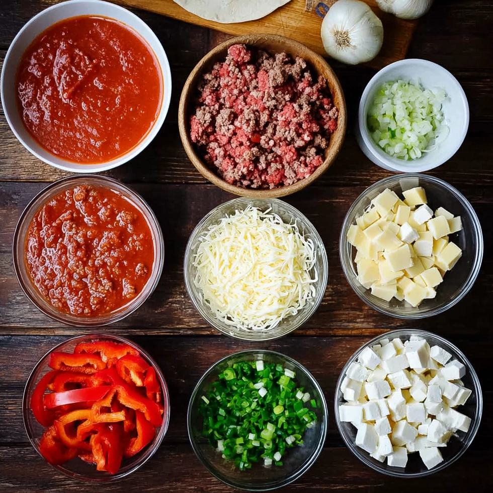 slow cooker lasagna soup ingrediant