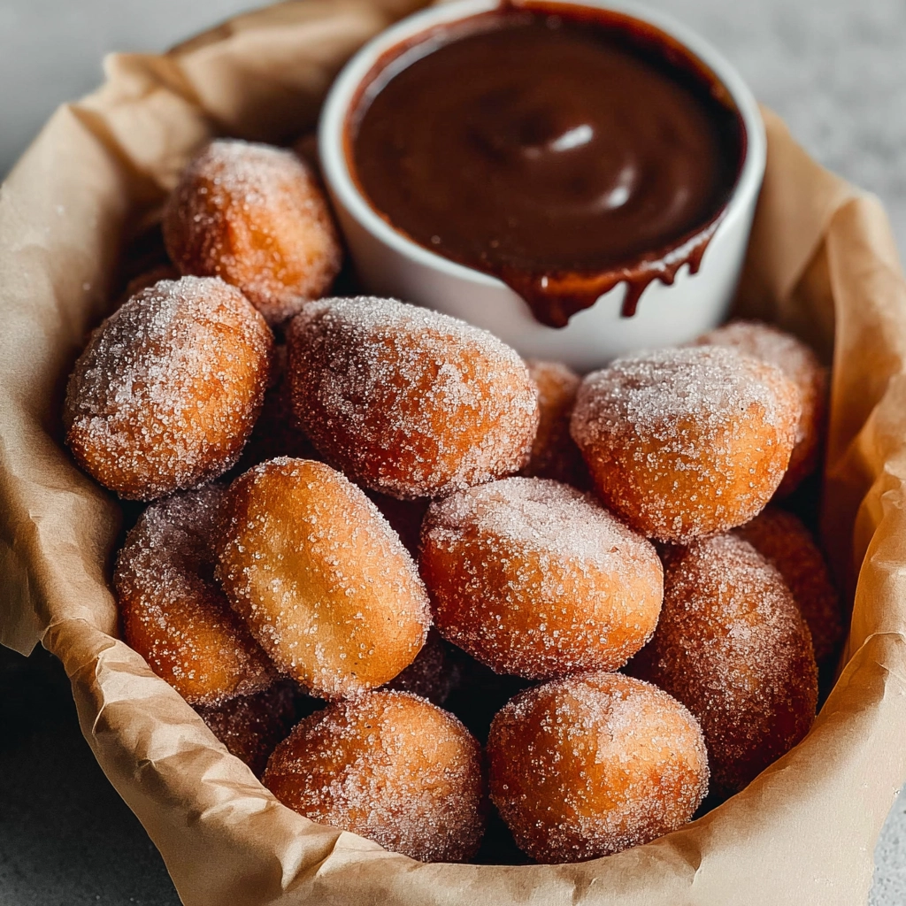 Air Fryer Churro Bites