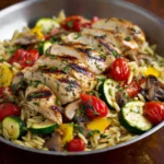 Balsamic Chicken Orzo