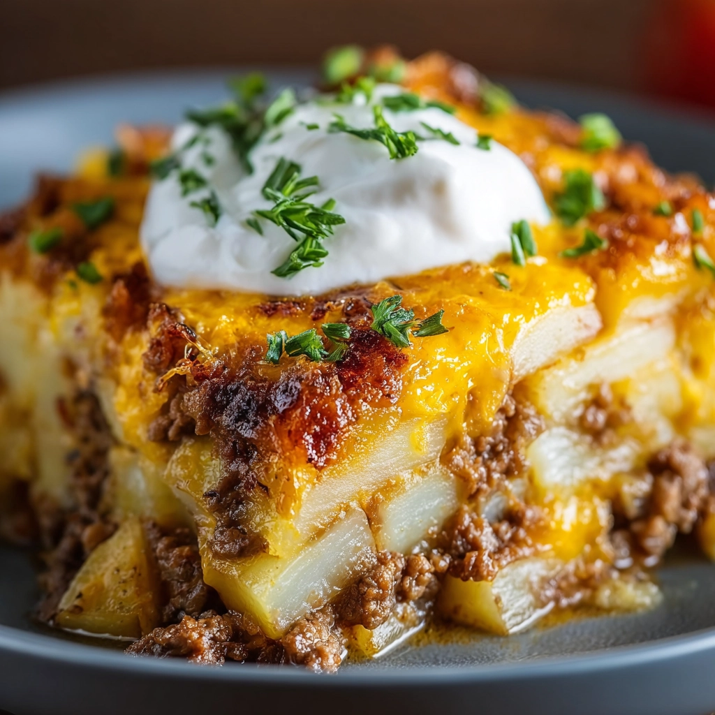 Beef and Potato Casserole