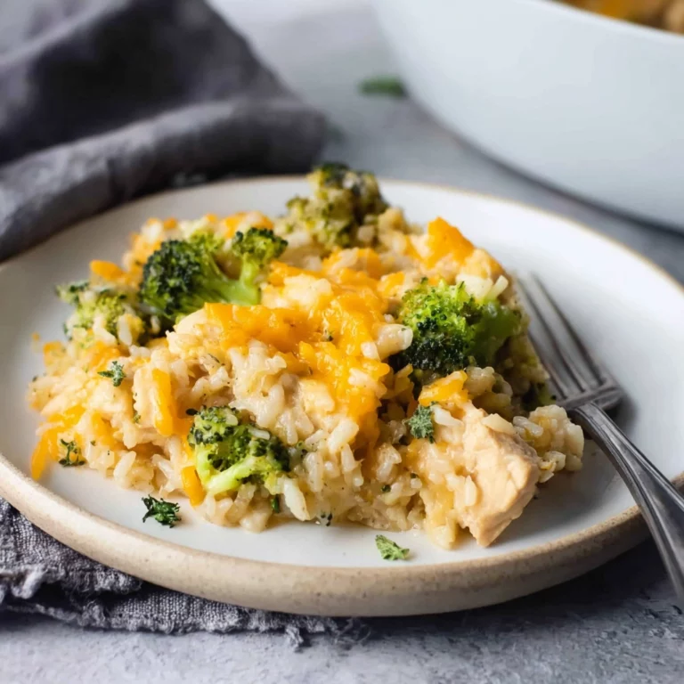Broccoli Chicken Rice Casserole