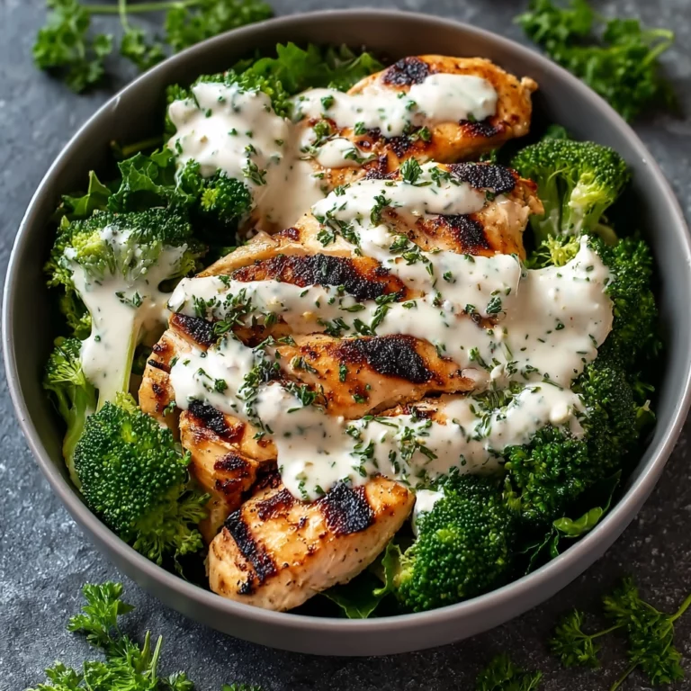 Chicken Broccoli Bowl