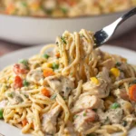 Chicken Pot Pie Pasta