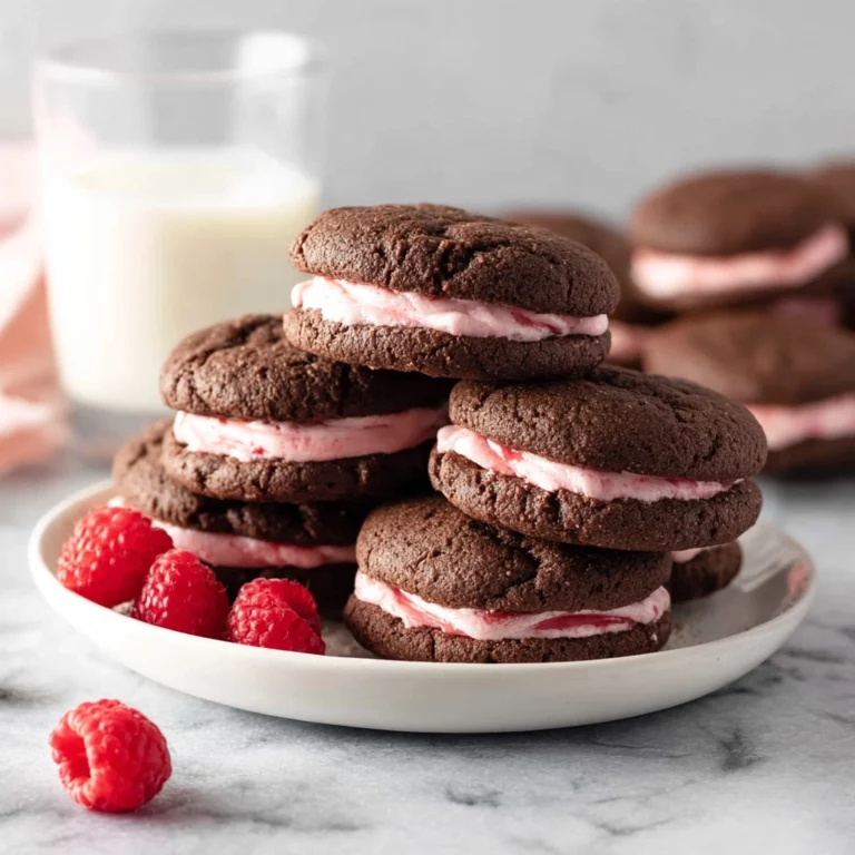 Chocolate Raspberry Cookies