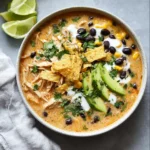Creamy Chicken Enchilada Soup