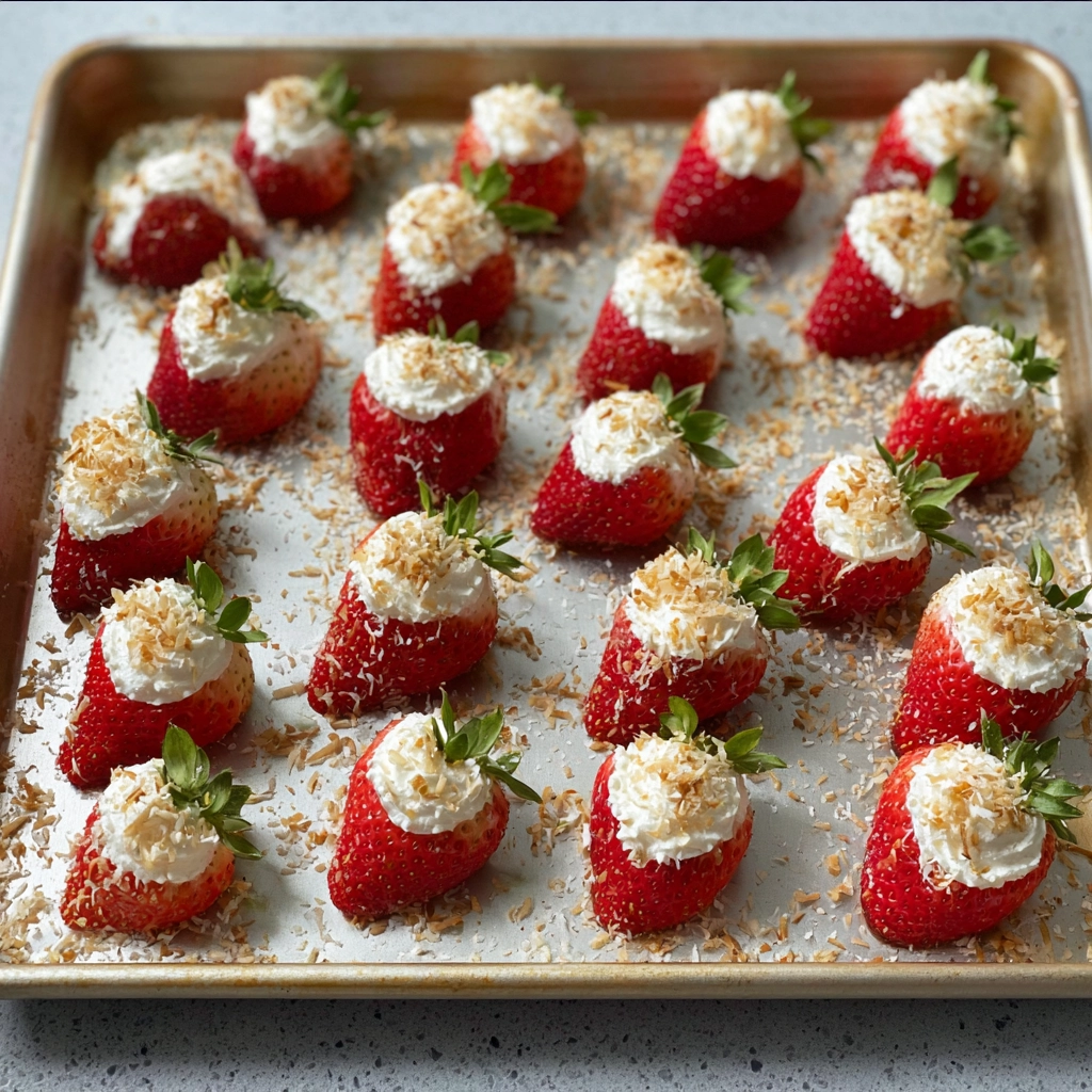 Deviled Strawberries – Creamy Bite-Sized Dessert Everyone Loves 4 Deviled Strawberries