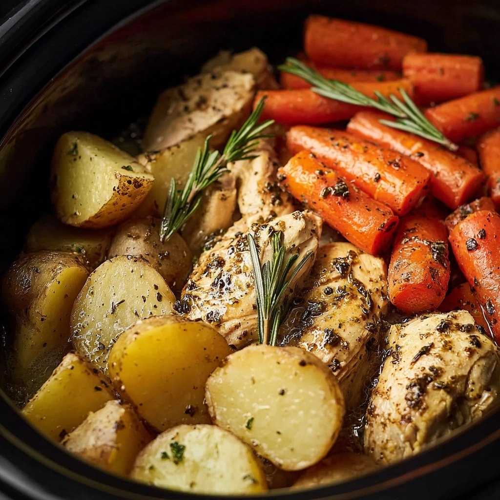 Garlic Butter Chicken Veggies