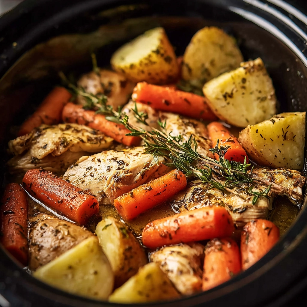 Garlic Butter Chicken Veggies