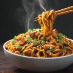 Garlic Chicken Noodles