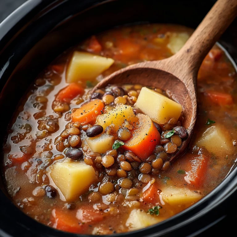 Hearty Lentil Potato Soup