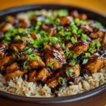 Honey BBQ Chicken Rice