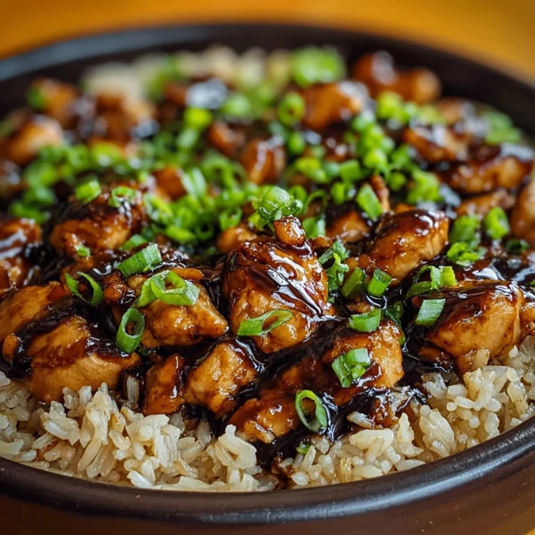Honey BBQ Chicken Rice