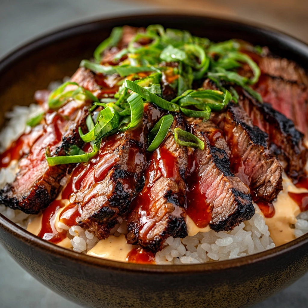 Korean BBQ Steak Bowls