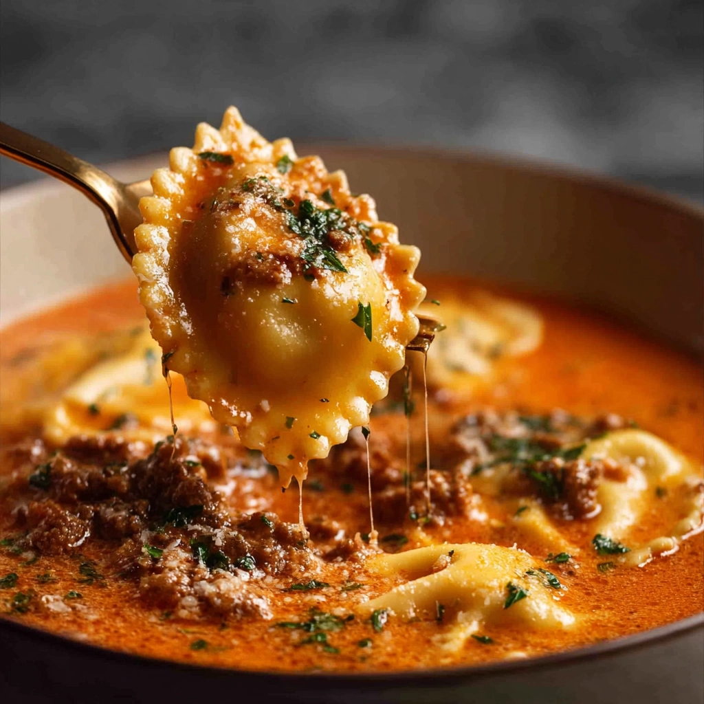 One-Pot Lasagna Soup