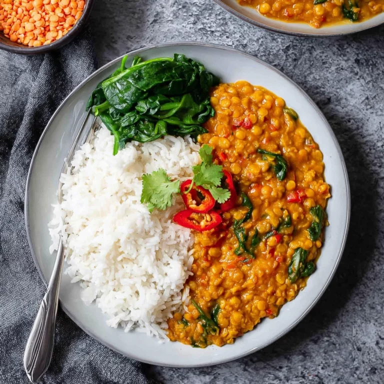 Red Lentil Dahl