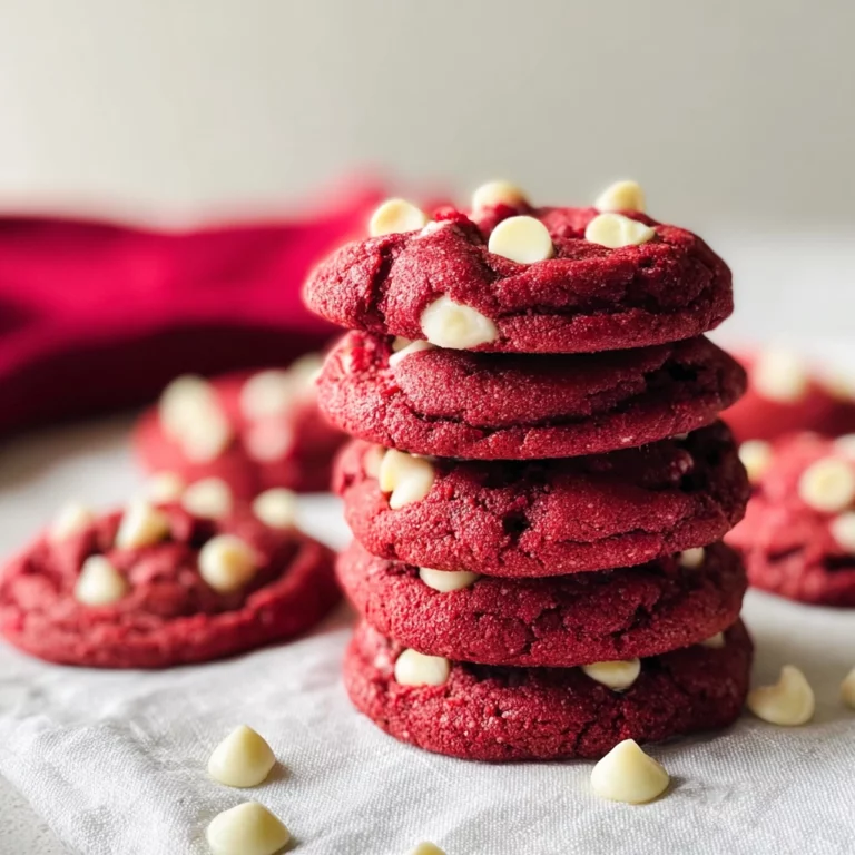 Red Velvet Cake Mix Cookies
