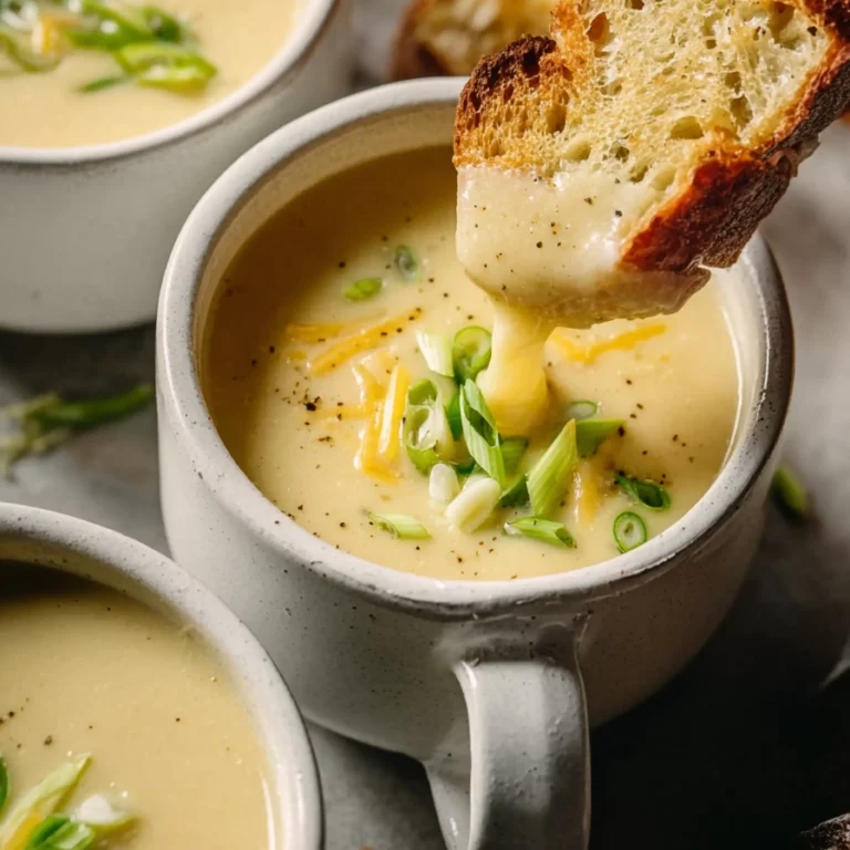 Roasted Cauliflower Soup