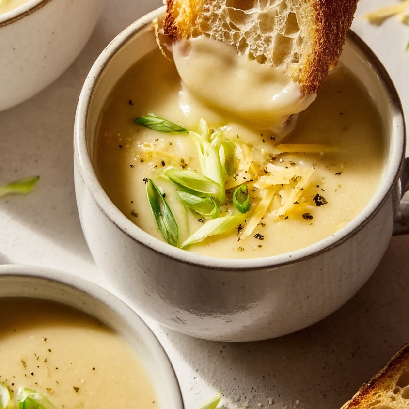 Roasted Cauliflower Soup