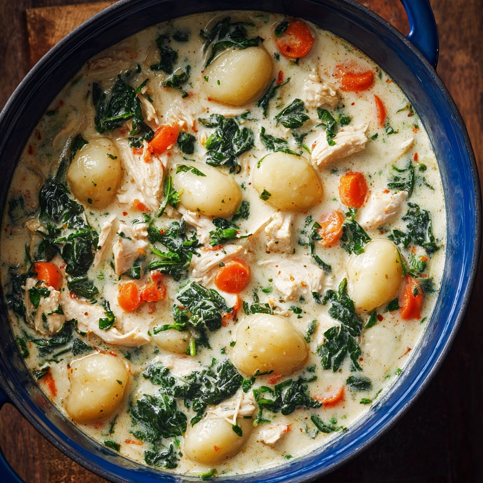 Rotisserie Chicken Gnocchi Soup