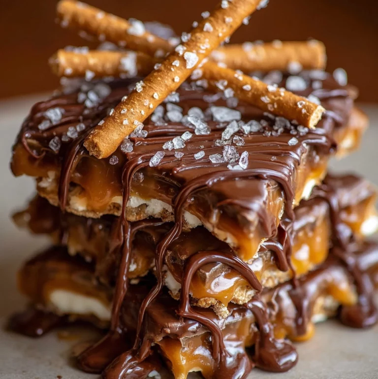 Salted Caramel Pretzel Bark