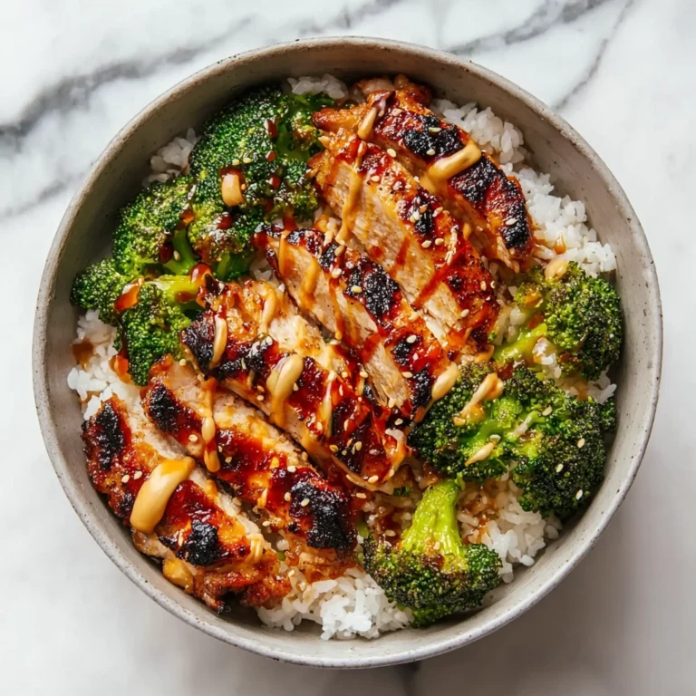Sticky Chicken Rice Bowls