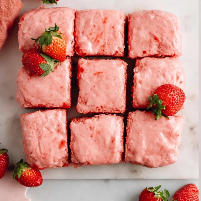 Strawberry Brownies