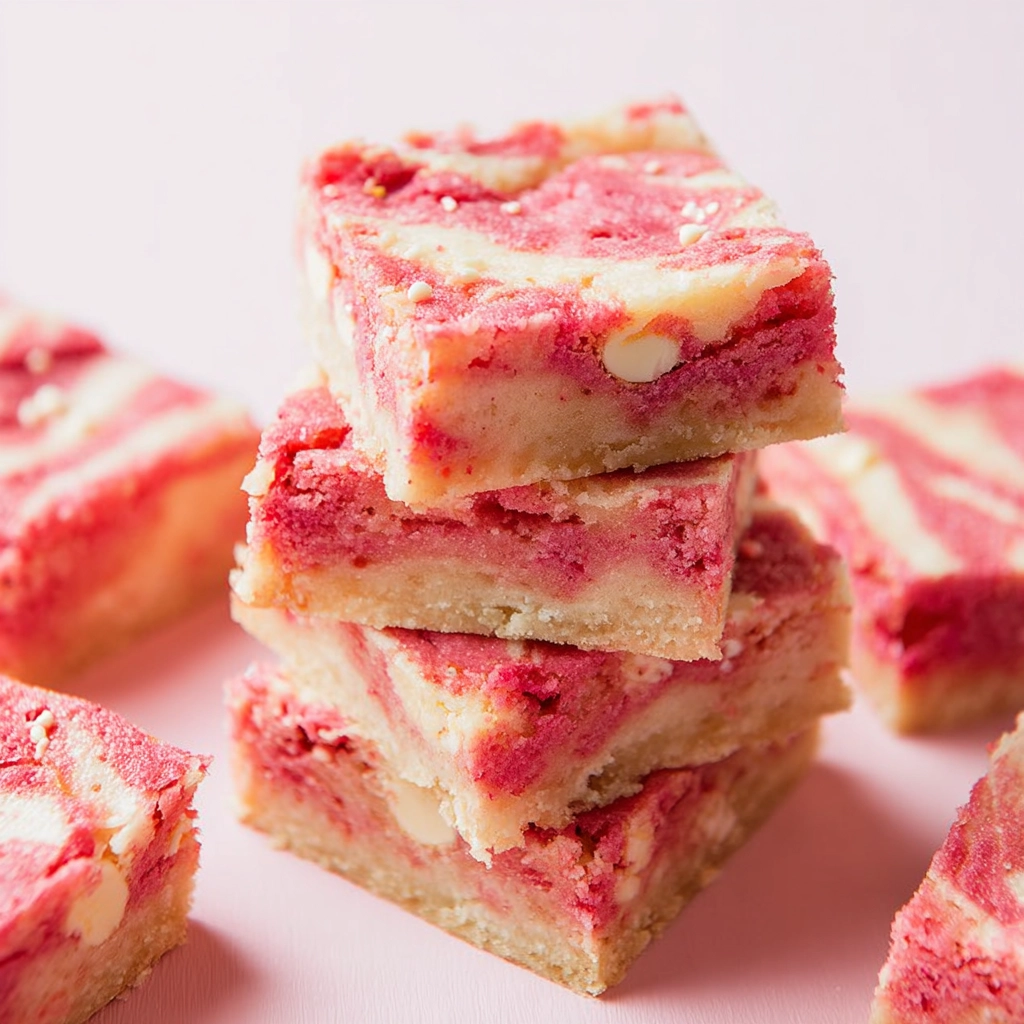 Strawberry Gooey Bars