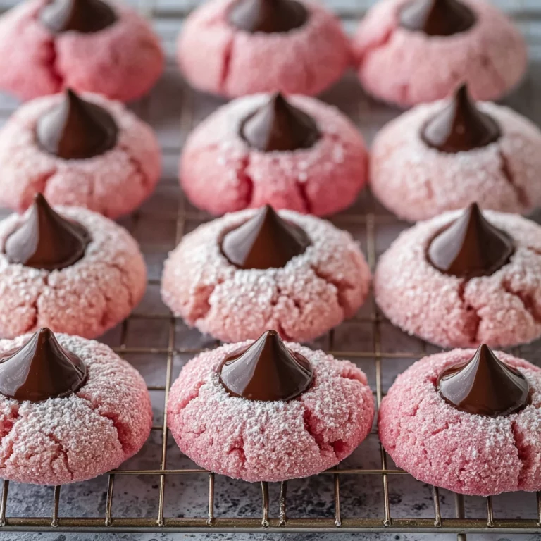 Strawberry Kiss Cookies