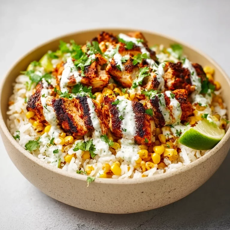 Street Corn Chicken Rice