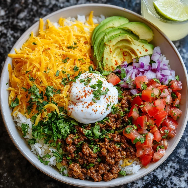 Taco Rice Bowl