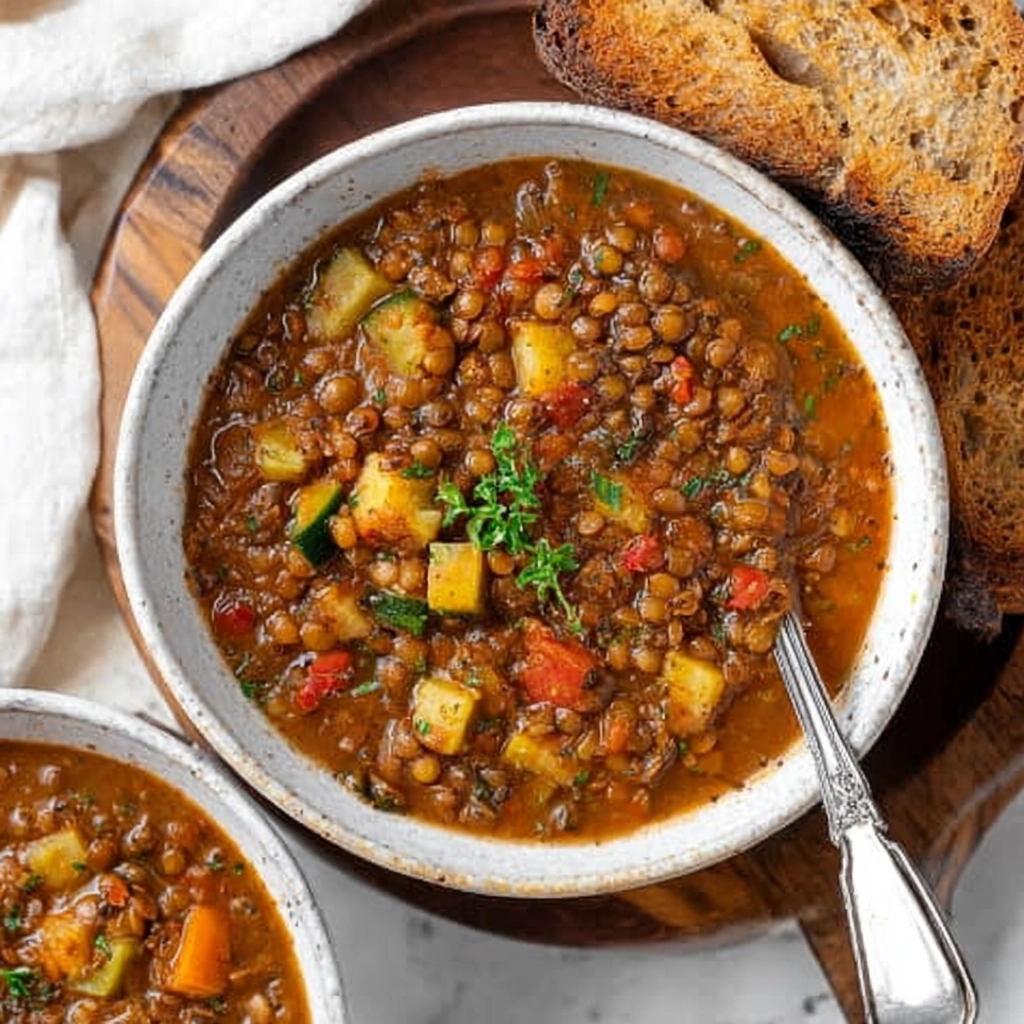 Vegetable Lentil Soup – Hearty, Simple, and Comforting 3 Vegetable Lentil Soup