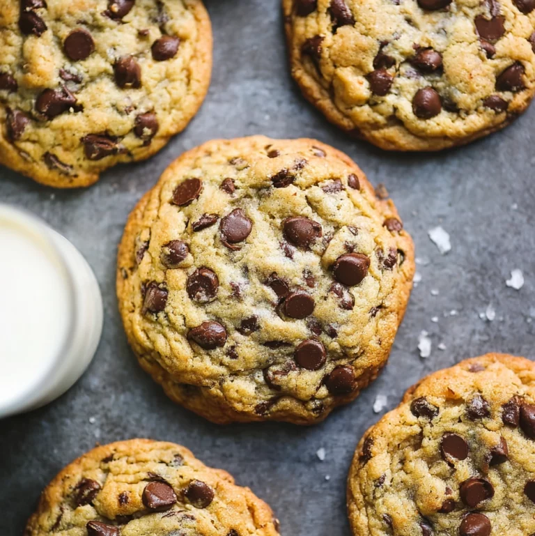 cafe style chocolate chip cookies