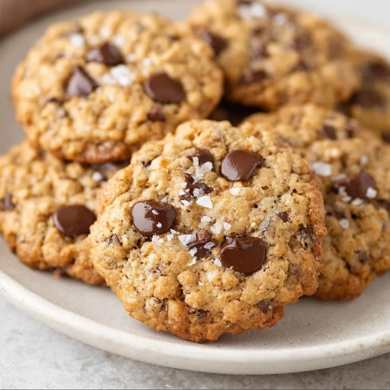 chewy oatmeal chocolate chip cookies