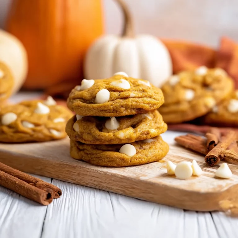 pumpkin white chocolate chip cookies