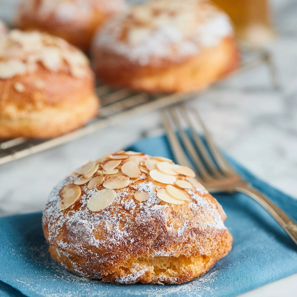 Almond Croissants – French Bakery Style Breakfast Pastry 4 Almond Croissants