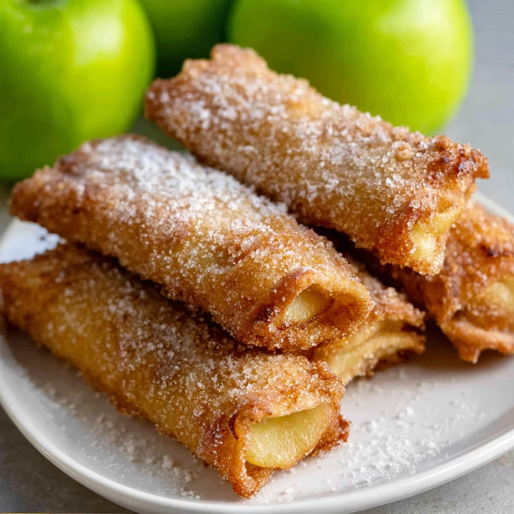 Apple Pie Egg Rolls
