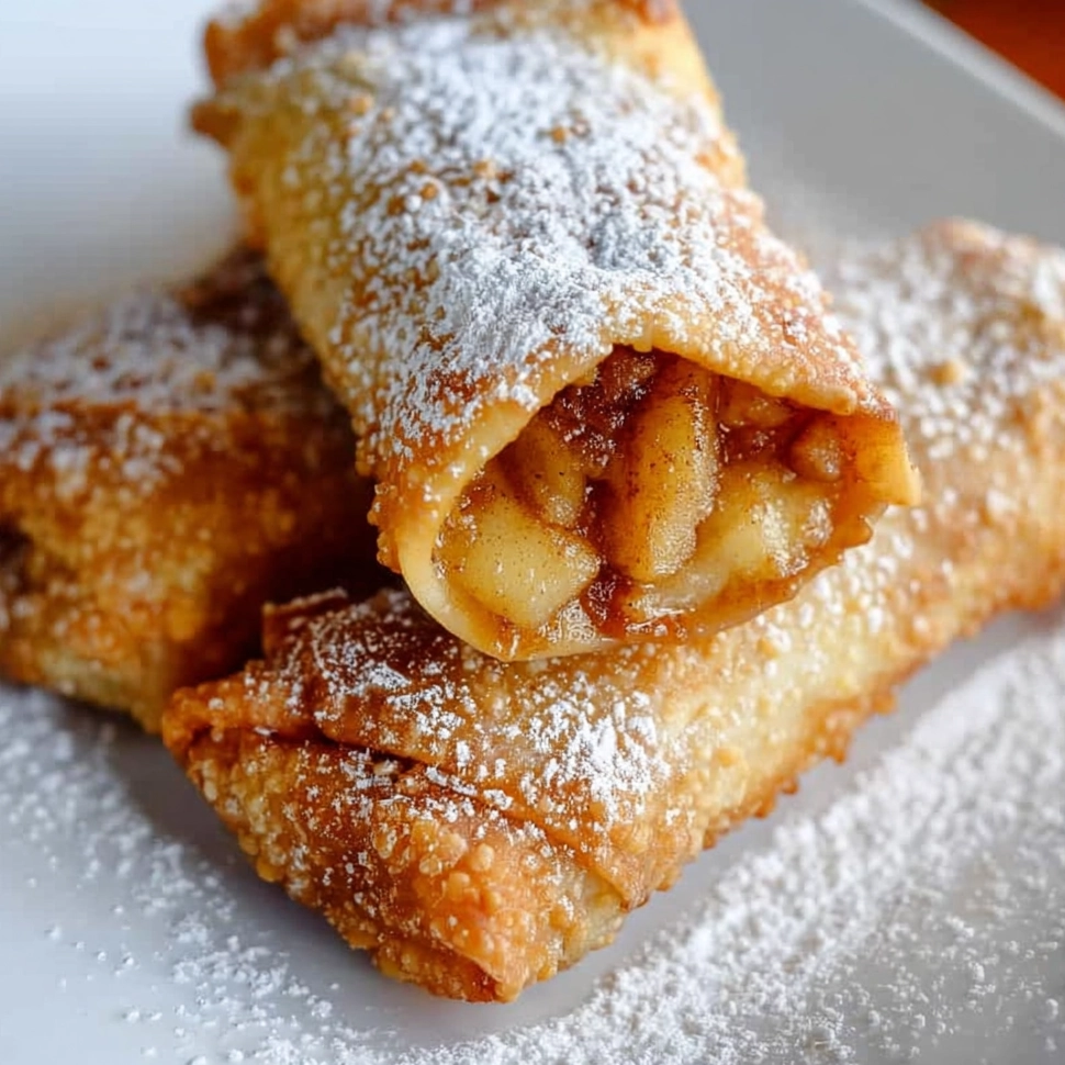 Apple Pie Egg Rolls