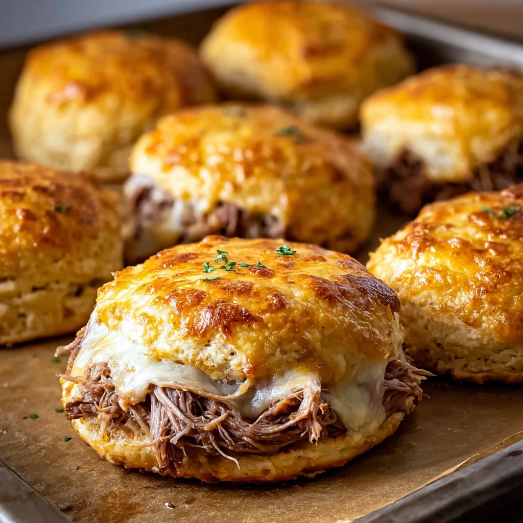 Baked French Dip Biscuits That Everyone Loves 4 Baked French Dip Biscuits