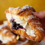Berries and Cream Croissants – Elegant Brunch Favorite 5 Berries and Cream Croissants