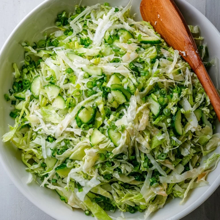 Cabbage Cucumber Salad