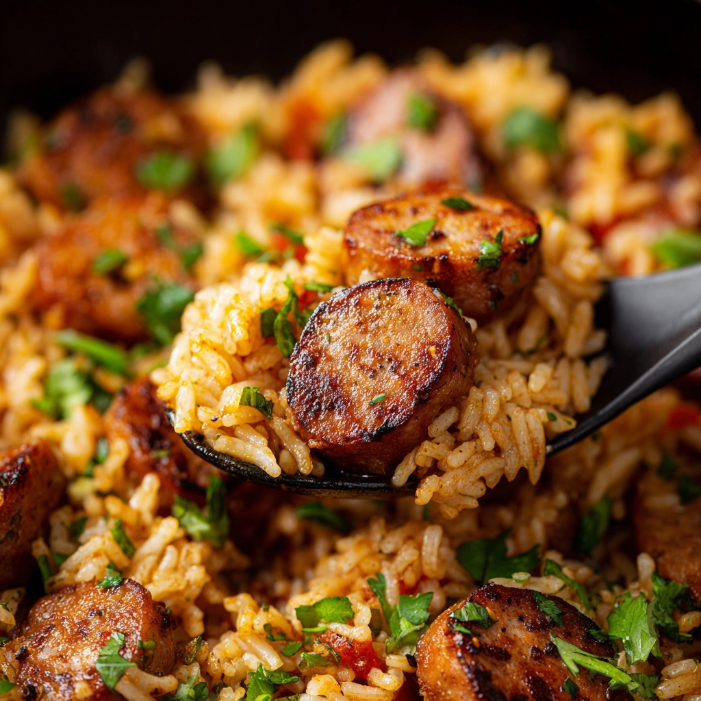 Cajun Chicken Sausage Rice