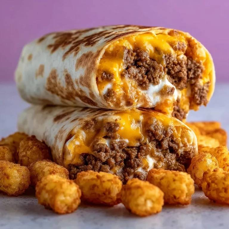 Cheesy Potato Burritos
