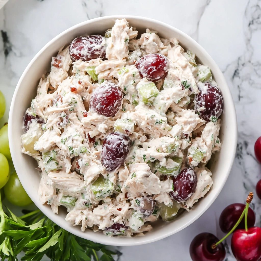 Chicken Salad with Grapes That’s Creamy, Crunchy, and Crowd-Ready 3 Chicken Salad with Grapes