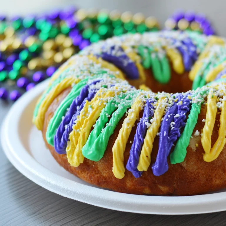 Cinnamon Roll King Cake
