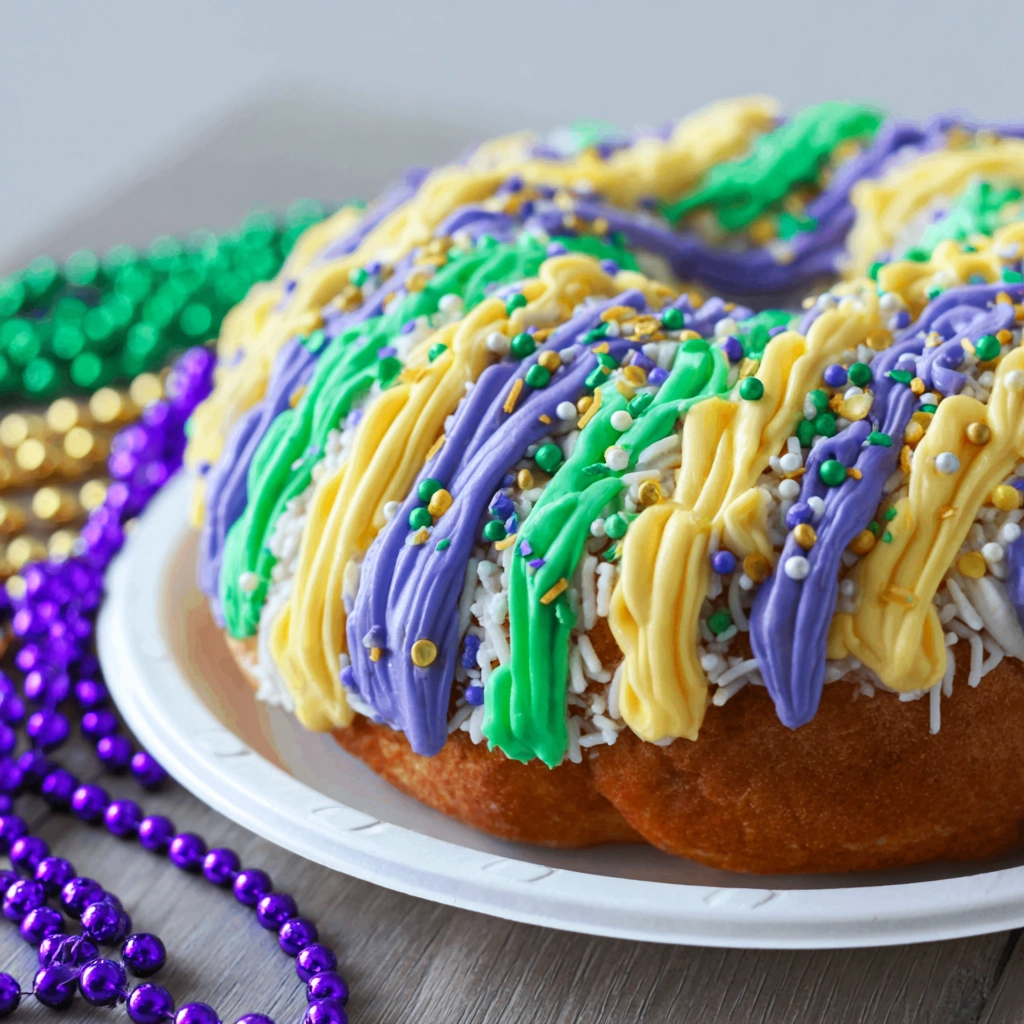 Cinnamon Roll King Cake